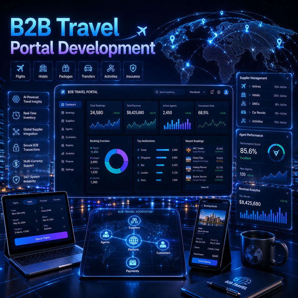 B2B travel portal development services